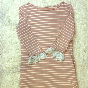 Ellison 3/4 Sleeve, Scoop-Neck Pocketed Dress